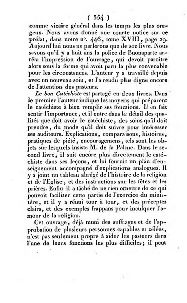 L'ami de la religion et du roi journal ecclesiastique, politique et litteraire