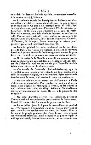 L'ami de la religion et du roi journal ecclesiastique, politique et litteraire