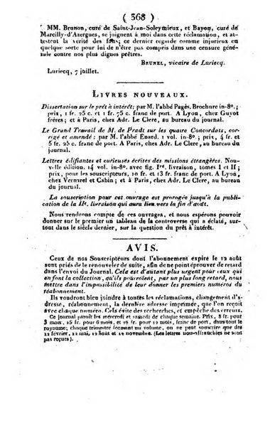 L'ami de la religion et du roi journal ecclesiastique, politique et litteraire