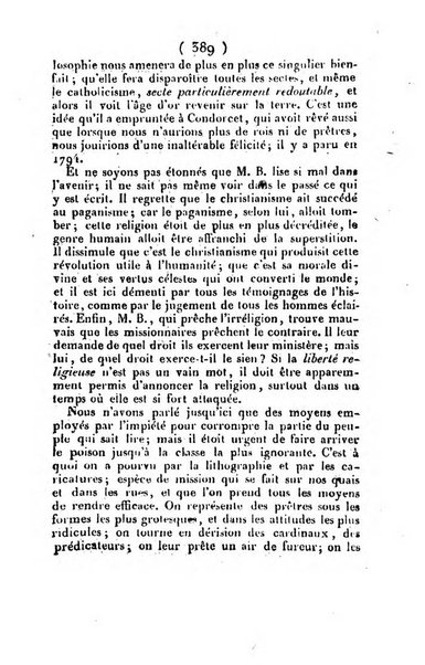 L'ami de la religion et du roi journal ecclesiastique, politique et litteraire