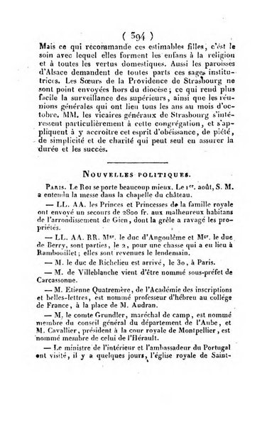 L'ami de la religion et du roi journal ecclesiastique, politique et litteraire