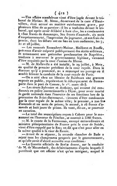 L'ami de la religion et du roi journal ecclesiastique, politique et litteraire