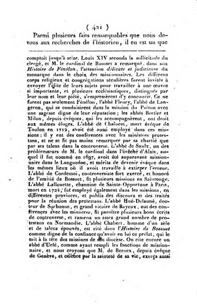 L'ami de la religion et du roi journal ecclesiastique, politique et litteraire