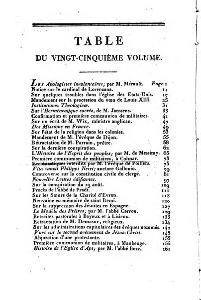 L'ami de la religion et du roi journal ecclesiastique, politique et litteraire