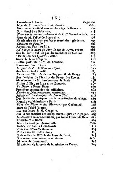 L'ami de la religion et du roi journal ecclesiastique, politique et litteraire