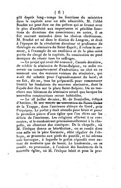 L'ami de la religion et du roi journal ecclesiastique, politique et litteraire