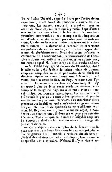 L'ami de la religion et du roi journal ecclesiastique, politique et litteraire