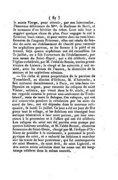 L'ami de la religion et du roi journal ecclesiastique, politique et litteraire