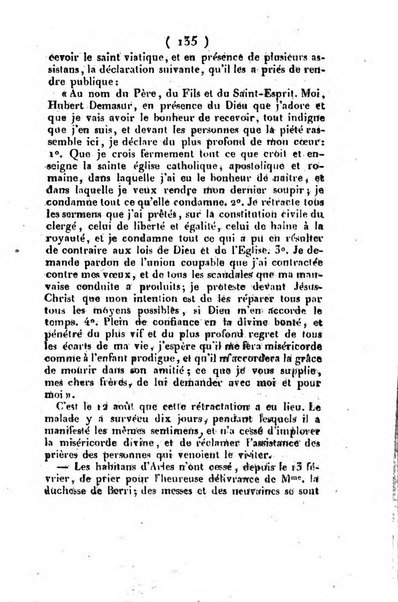 L'ami de la religion et du roi journal ecclesiastique, politique et litteraire