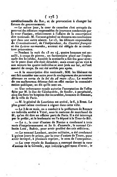 L'ami de la religion et du roi journal ecclesiastique, politique et litteraire