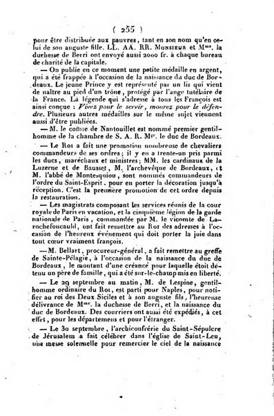 L'ami de la religion et du roi journal ecclesiastique, politique et litteraire