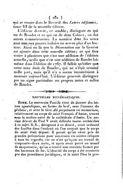 L'ami de la religion et du roi journal ecclesiastique, politique et litteraire