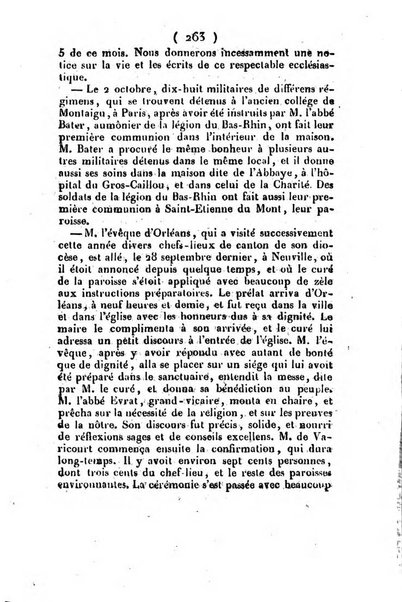 L'ami de la religion et du roi journal ecclesiastique, politique et litteraire