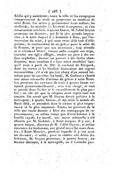 L'ami de la religion et du roi journal ecclesiastique, politique et litteraire