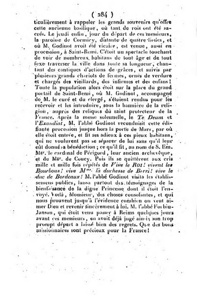 L'ami de la religion et du roi journal ecclesiastique, politique et litteraire