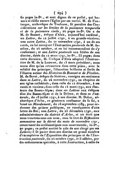 L'ami de la religion et du roi journal ecclesiastique, politique et litteraire