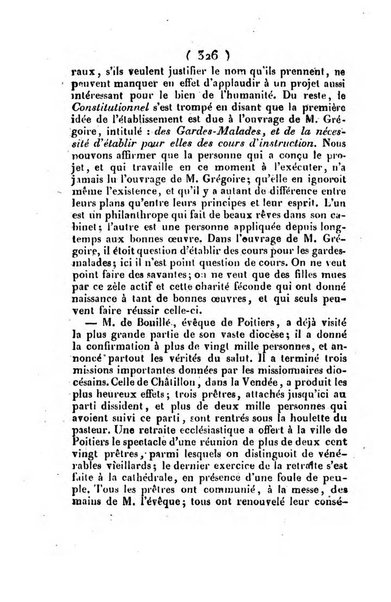 L'ami de la religion et du roi journal ecclesiastique, politique et litteraire