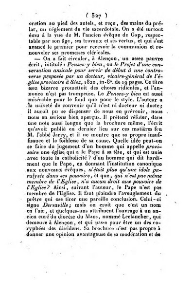 L'ami de la religion et du roi journal ecclesiastique, politique et litteraire