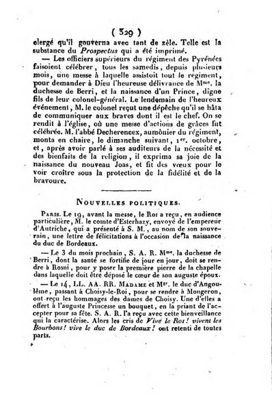 L'ami de la religion et du roi journal ecclesiastique, politique et litteraire