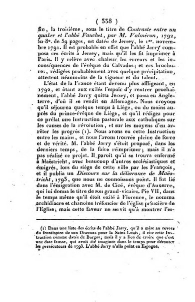 L'ami de la religion et du roi journal ecclesiastique, politique et litteraire