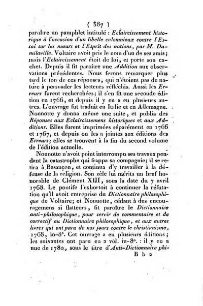 L'ami de la religion et du roi journal ecclesiastique, politique et litteraire