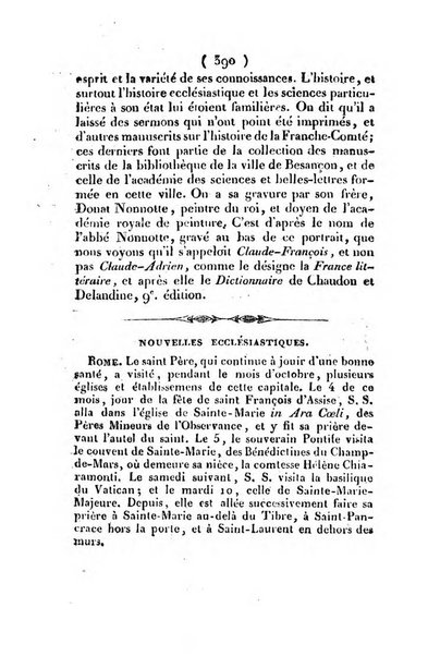 L'ami de la religion et du roi journal ecclesiastique, politique et litteraire