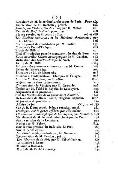 L'ami de la religion et du roi journal ecclesiastique, politique et litteraire