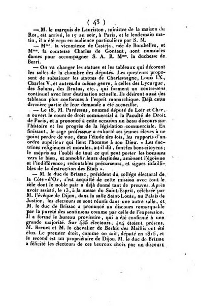 L'ami de la religion et du roi journal ecclesiastique, politique et litteraire