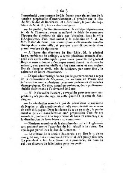 L'ami de la religion et du roi journal ecclesiastique, politique et litteraire