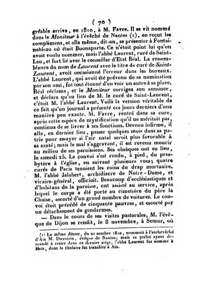 L'ami de la religion et du roi journal ecclesiastique, politique et litteraire