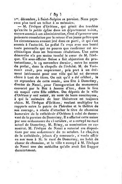 L'ami de la religion et du roi journal ecclesiastique, politique et litteraire