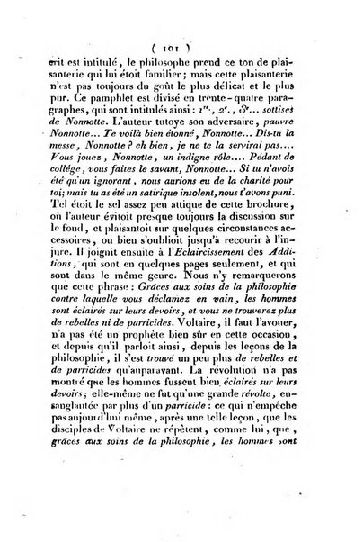 L'ami de la religion et du roi journal ecclesiastique, politique et litteraire