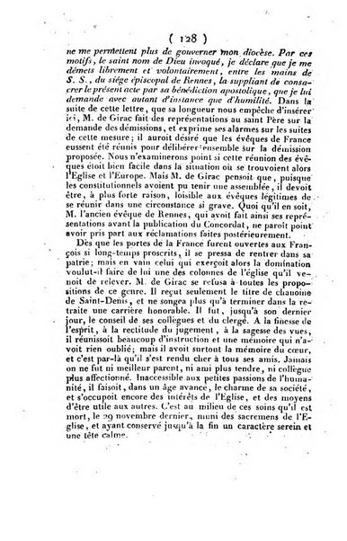 L'ami de la religion et du roi journal ecclesiastique, politique et litteraire