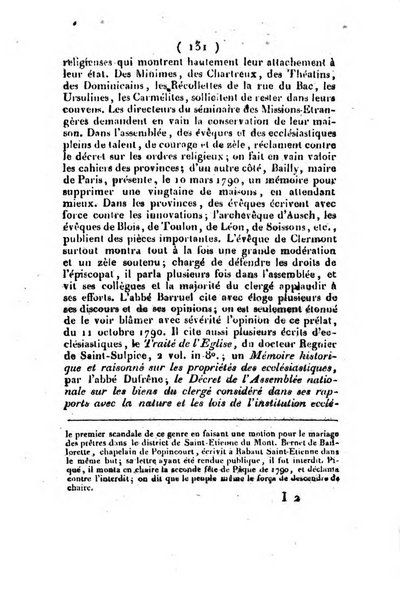 L'ami de la religion et du roi journal ecclesiastique, politique et litteraire