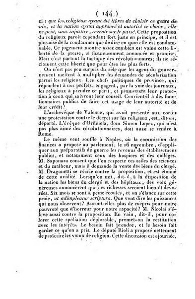 L'ami de la religion et du roi journal ecclesiastique, politique et litteraire