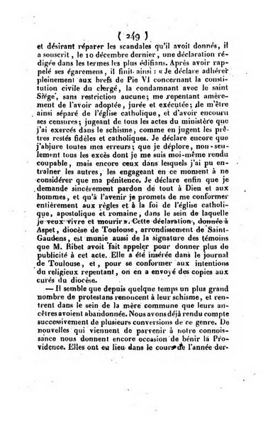 L'ami de la religion et du roi journal ecclesiastique, politique et litteraire