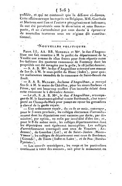 L'ami de la religion et du roi journal ecclesiastique, politique et litteraire