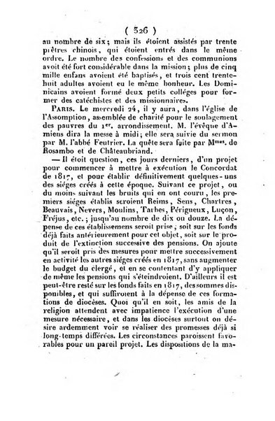 L'ami de la religion et du roi journal ecclesiastique, politique et litteraire