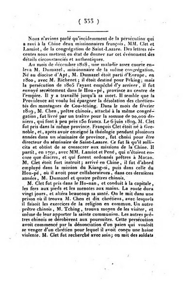 L'ami de la religion et du roi journal ecclesiastique, politique et litteraire