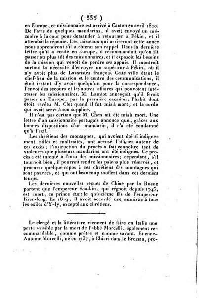 L'ami de la religion et du roi journal ecclesiastique, politique et litteraire