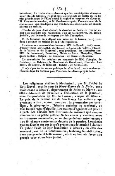 L'ami de la religion et du roi journal ecclesiastique, politique et litteraire