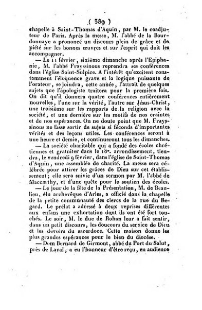 L'ami de la religion et du roi journal ecclesiastique, politique et litteraire