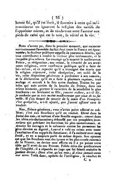 L'ami de la religion et du roi journal ecclesiastique, politique et litteraire