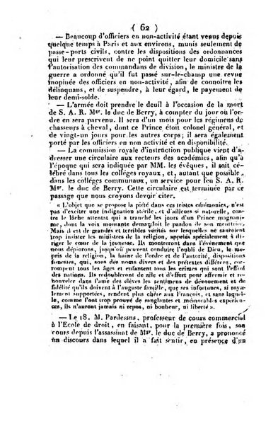 L'ami de la religion et du roi journal ecclesiastique, politique et litteraire