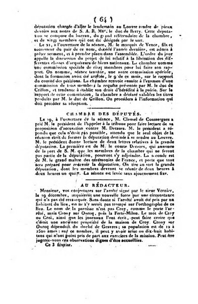 L'ami de la religion et du roi journal ecclesiastique, politique et litteraire