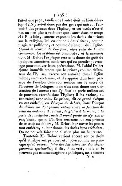 L'ami de la religion et du roi journal ecclesiastique, politique et litteraire