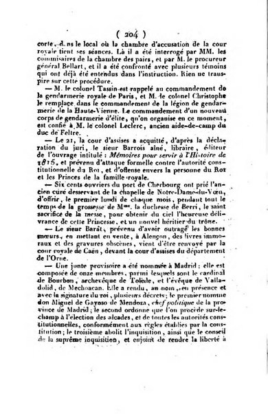 L'ami de la religion et du roi journal ecclesiastique, politique et litteraire