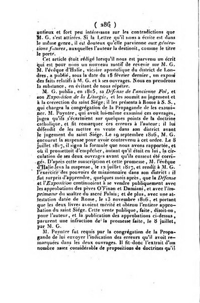 L'ami de la religion et du roi journal ecclesiastique, politique et litteraire