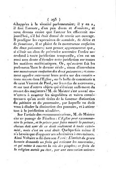 L'ami de la religion et du roi journal ecclesiastique, politique et litteraire