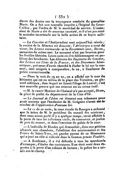 L'ami de la religion et du roi journal ecclesiastique, politique et litteraire